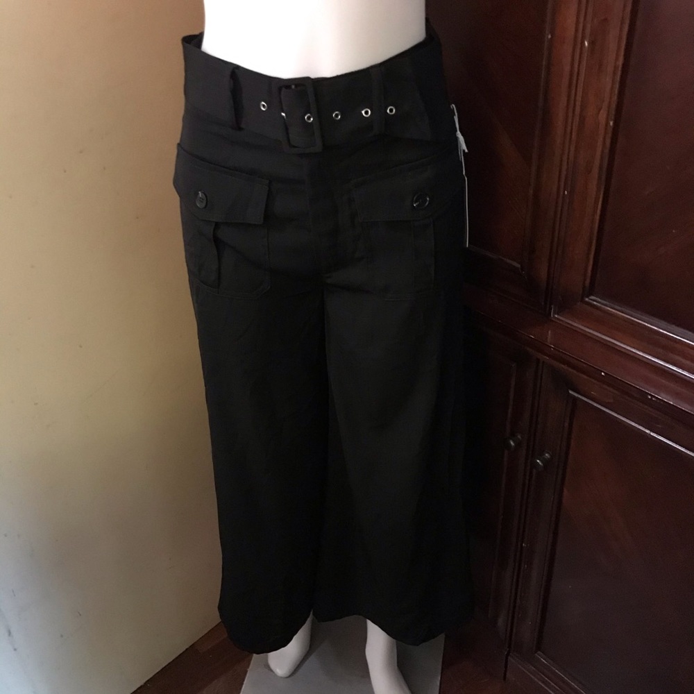 🆕 Lulumari Black Wide-Leg Pants-Small